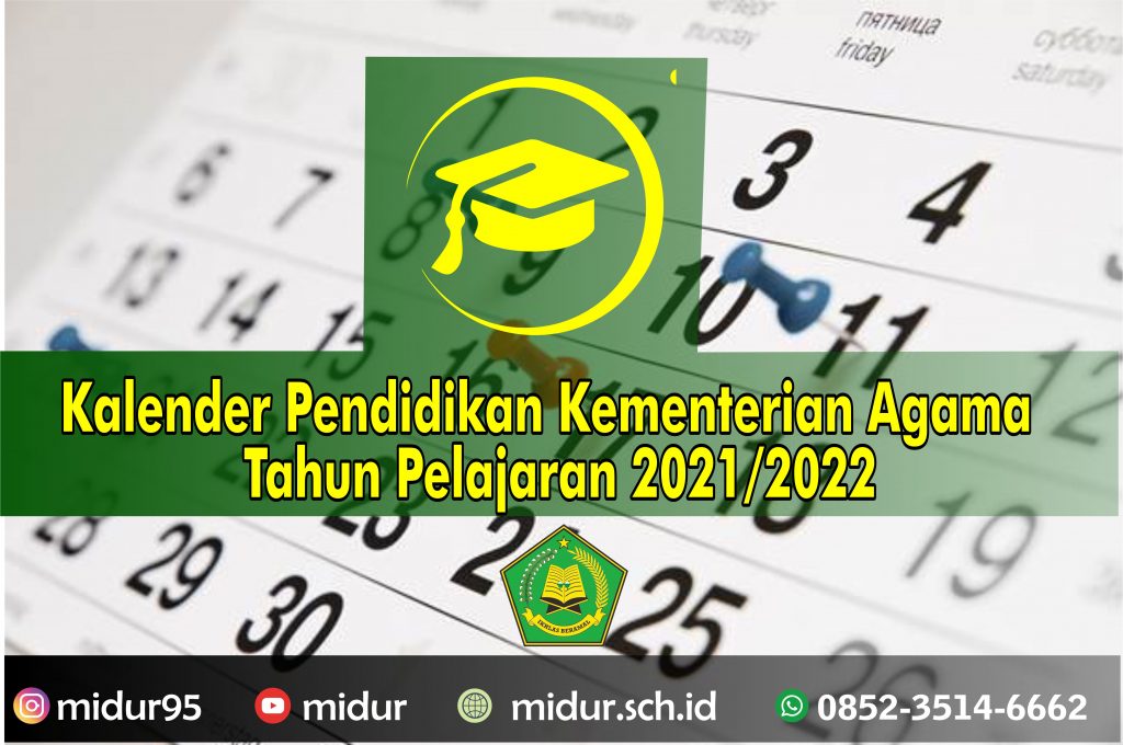Kalender pendidikan 2021/2022 madrasah