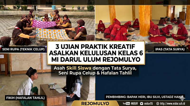 ujian praktek mi darul ulum rejomulyo